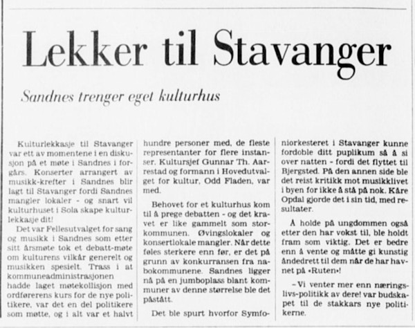 13 01 1984 Stavanger aftenblad