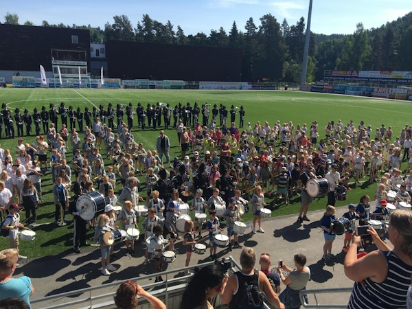 Fellesnummer Klassekorpsfestival Hønefoss