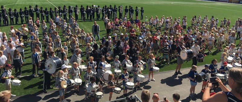 Klassekorpsfestival Honefoss 2018