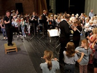 Klassekorpsfestival Ulefoss med Marinemusikken foto Andreas Soltvedt avisa Varden