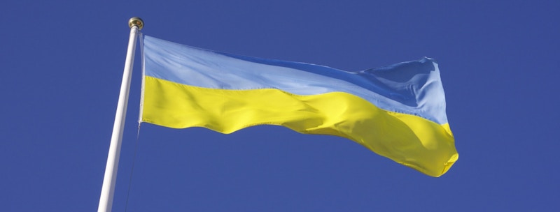 Ukrainas flagg