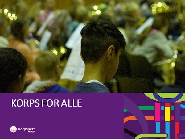 Korps for alle forside