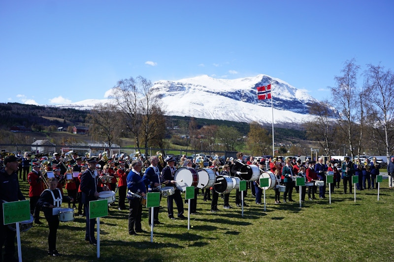 Korpsstevne Vang i Valdres foto Morten Stensby avisa Valdres
