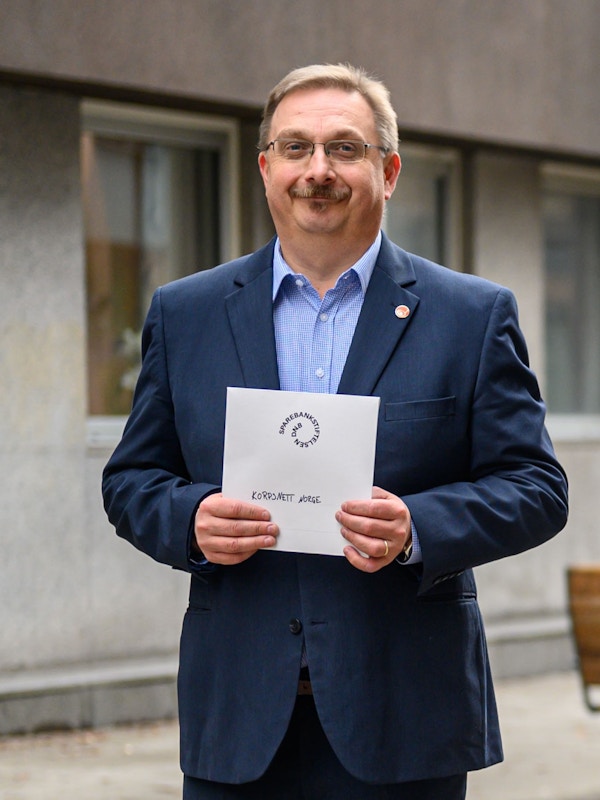 Morten Skaarer styrelder Korpsnett Norge foto Fartein Rudjord