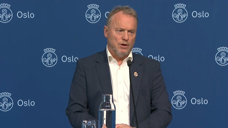Raymond Johansen skjermdump NRK nyheter edited