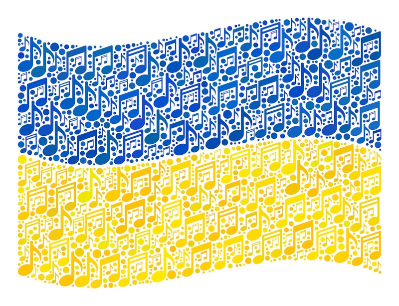 Ukraine music white